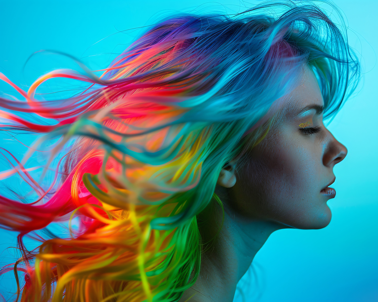portrait-person-with-rainbow-colors-symbolizing-thoughts-adhd-brain