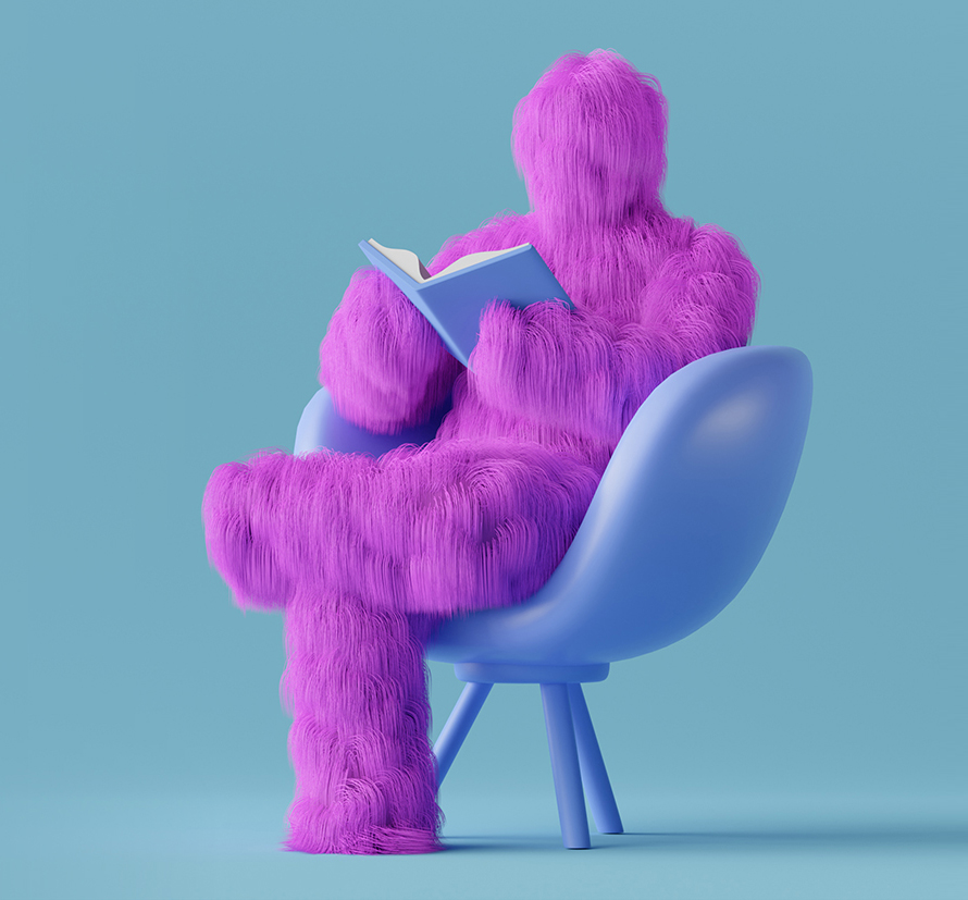 purple-yeti-cartoon-sitting-chair - Copia